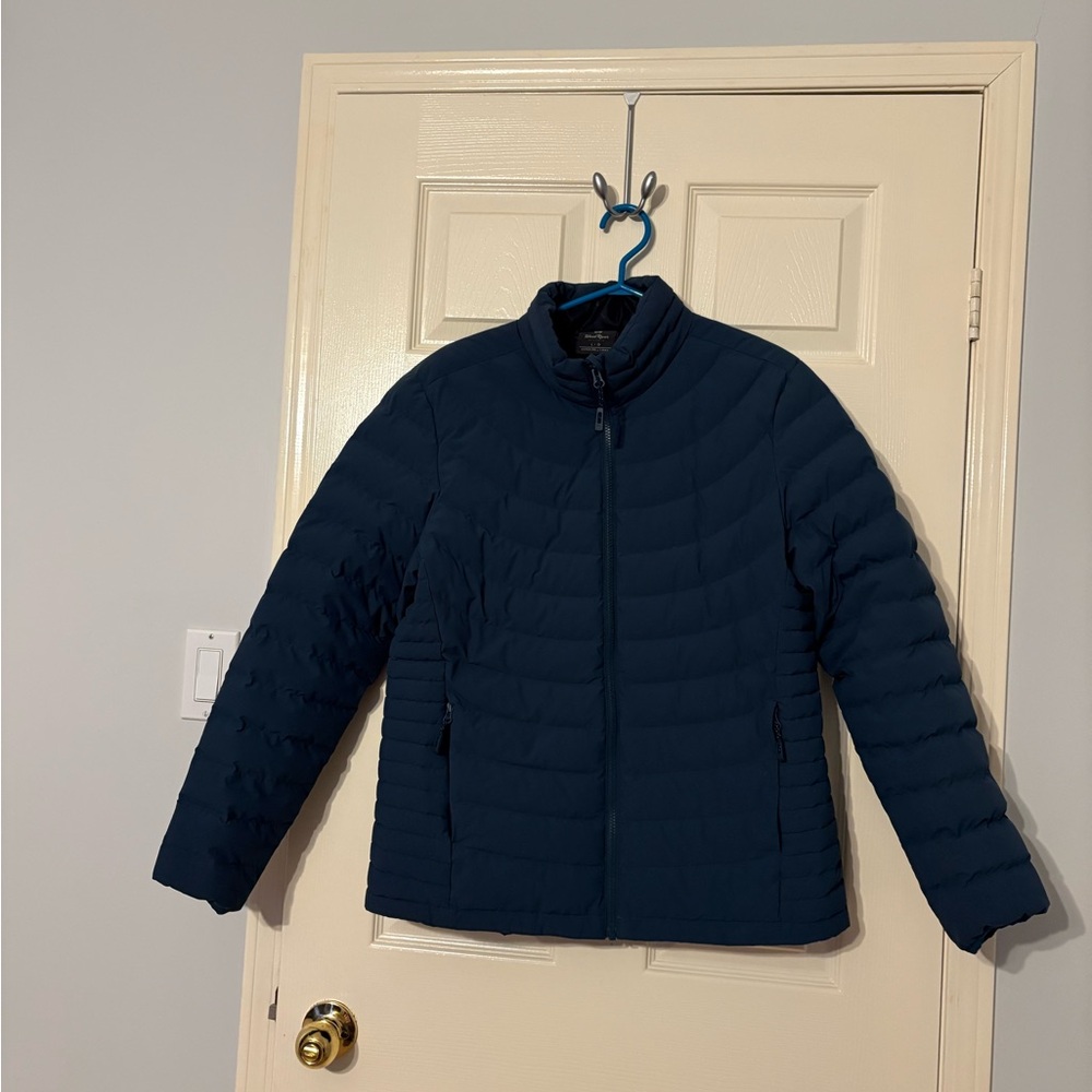 Navy Wind River Puffer Jacket